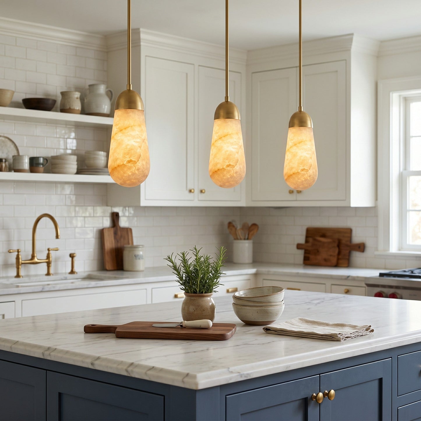 Modena Alabaster Pendant Lamp