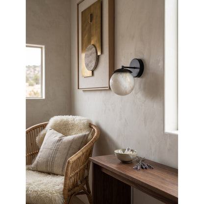 Soline Julep Alabaster Wall Sconce
