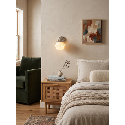 Soline Julep Alabaster Wall Sconce