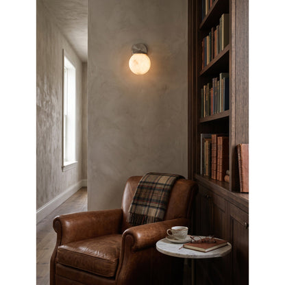 Soline Julep Alabaster Wall Sconce