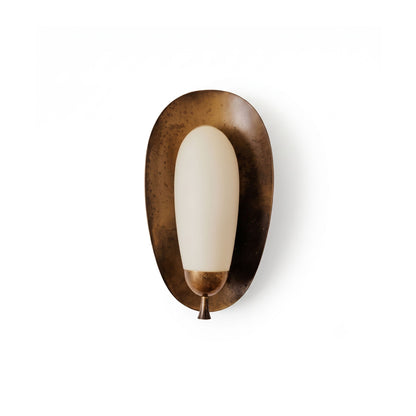 Prehnite Blossom Glass Wall Sconce