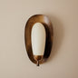Prehnite Blossom Glass Wall Sconce