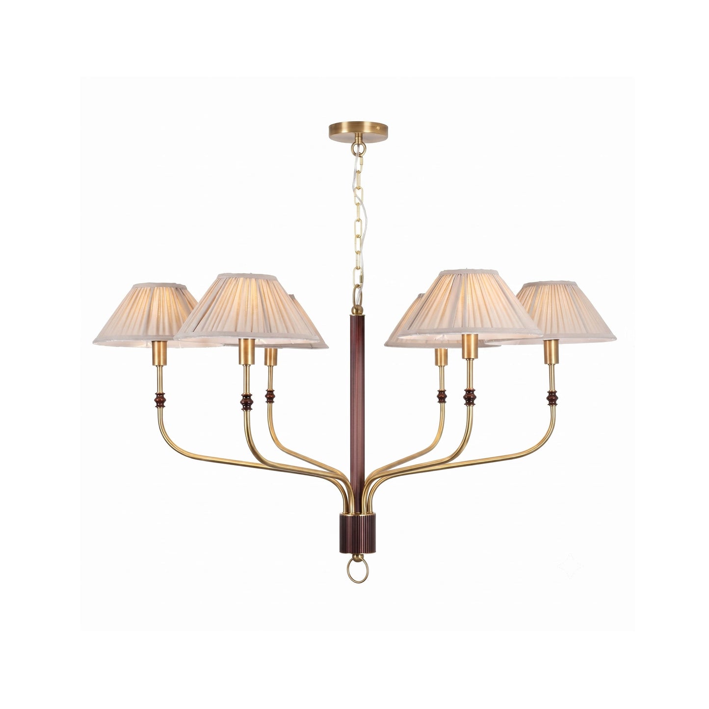 Laurent Pleated Chandelier