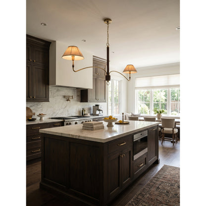 Laurent Pleated Chandelier