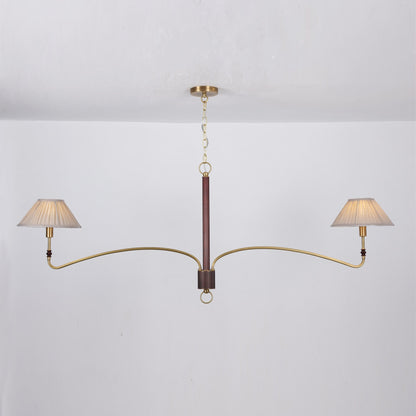 Laurent Pleated Chandelier