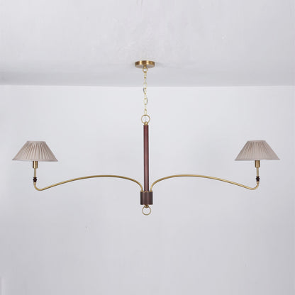 Laurent Pleated Chandelier