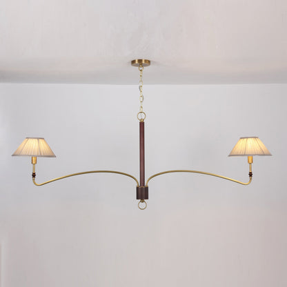 Laurent Pleated Chandelier