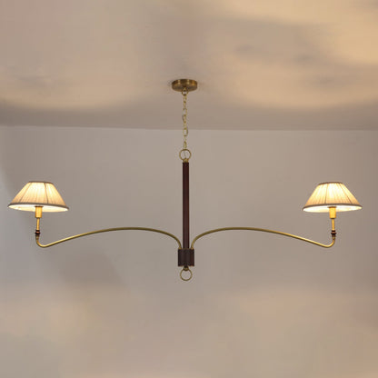 Laurent Pleated Chandelier