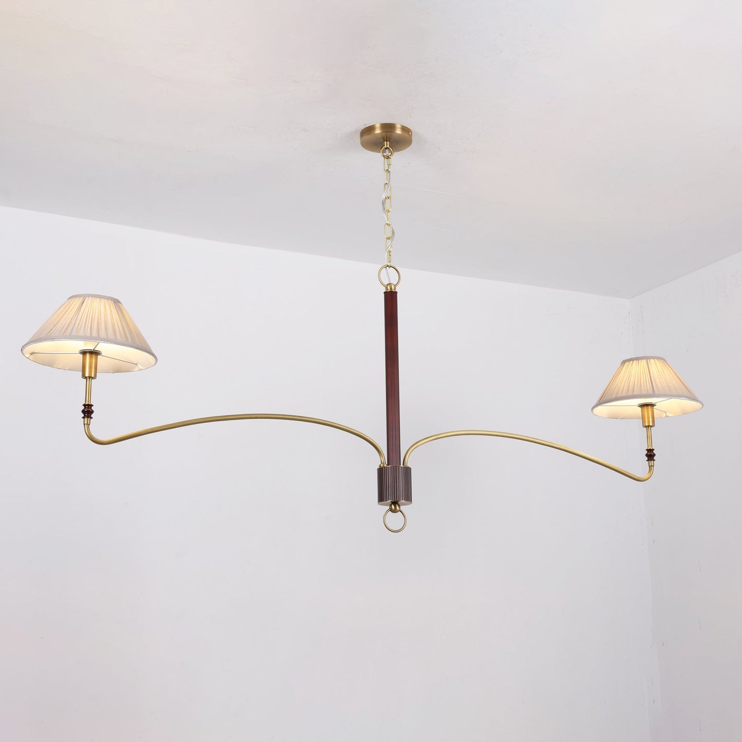 Laurent Pleated Chandelier