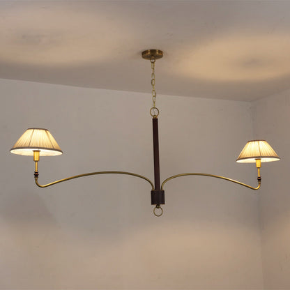 Laurent Pleated Chandelier