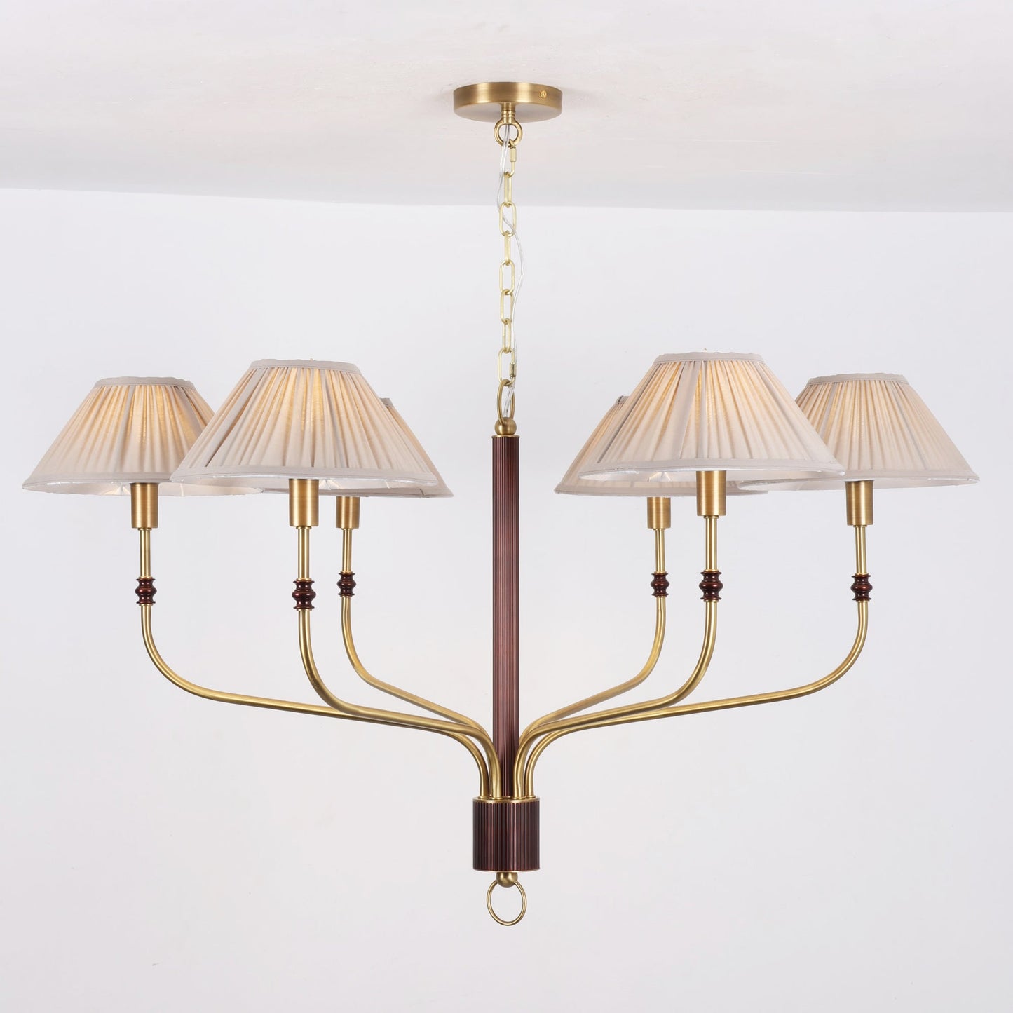 Laurent Pleated Chandelier