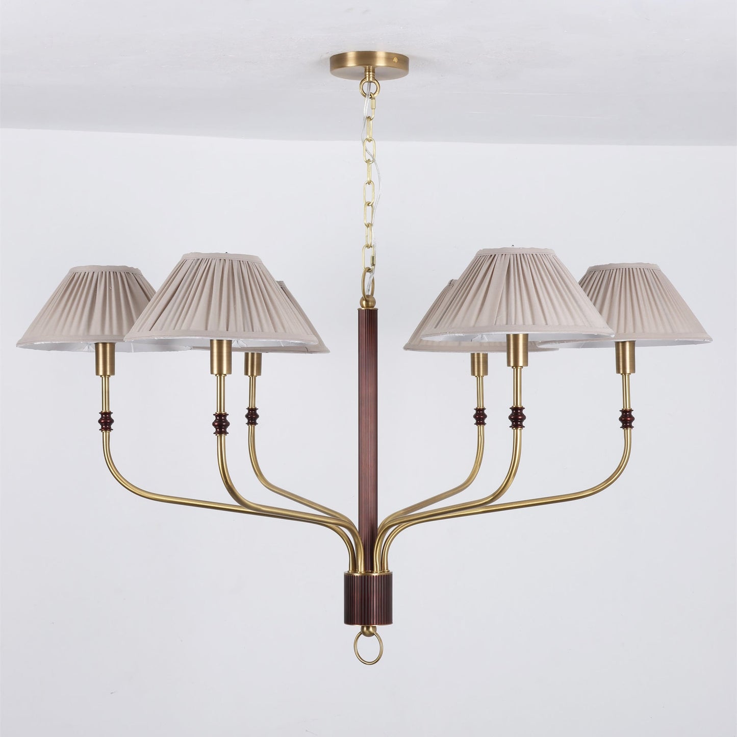 Laurent Pleated Chandelier