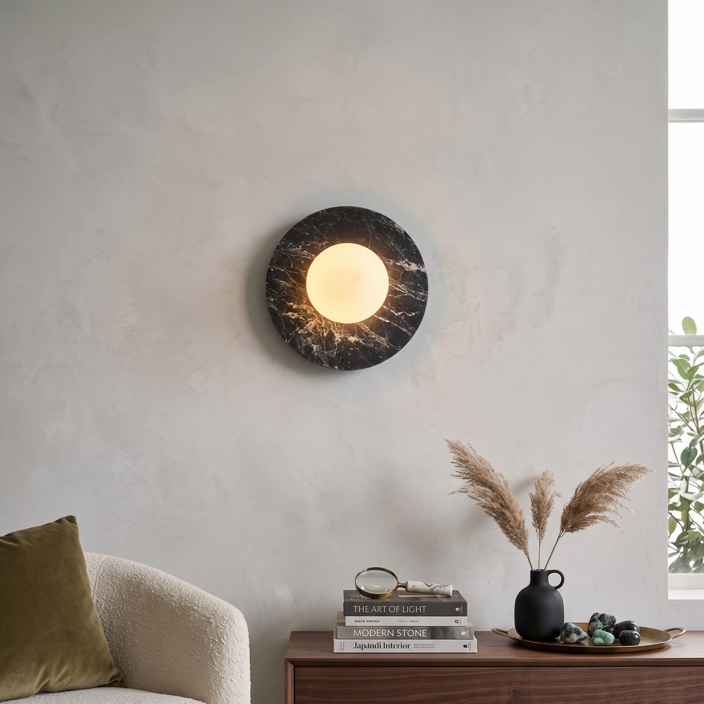 Quinis Stone Wall Sconce