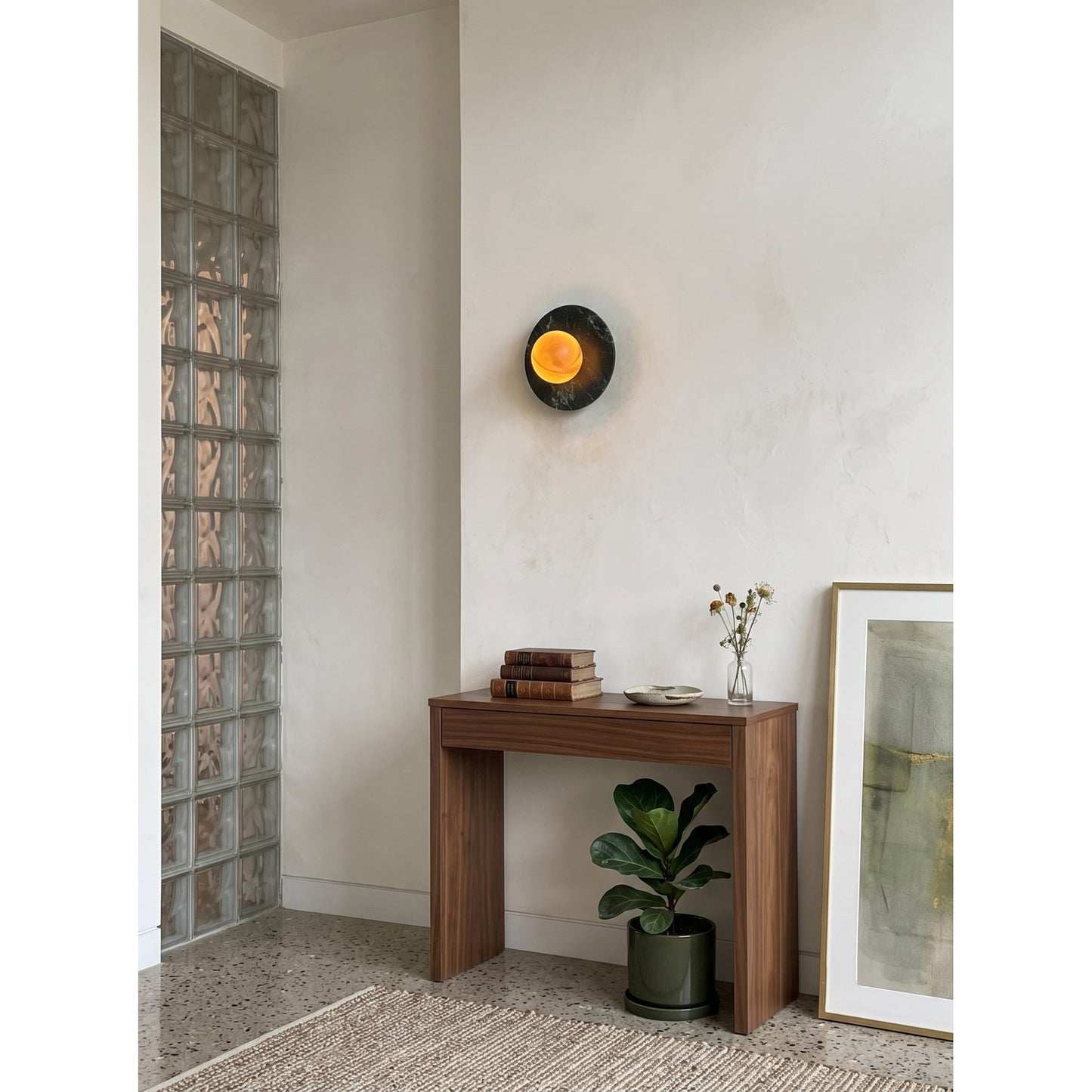 Quinis Stone Wall Sconce