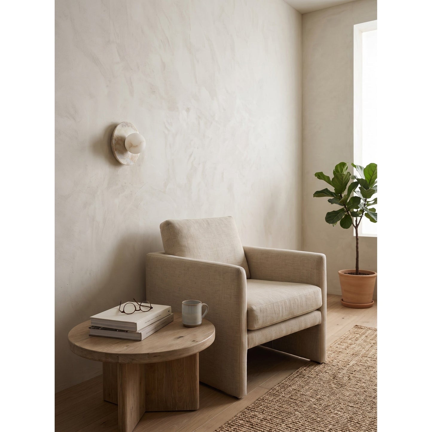 Quinis Stone Wall Sconce