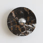 Marisol Black Gold Marble Wall Sconce