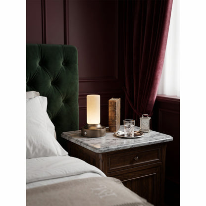 Solai Alabaster Table Lamp (Built-in Battery)
