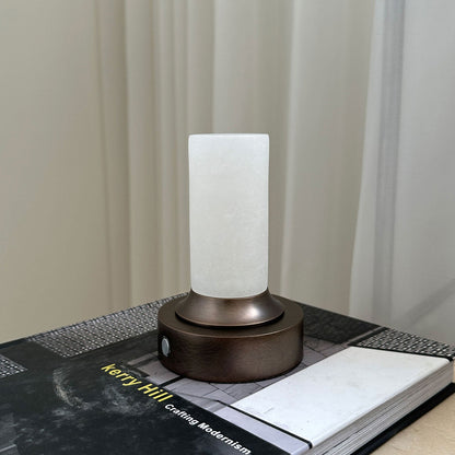 Solai Alabaster Table Lamp (Built-in Battery)