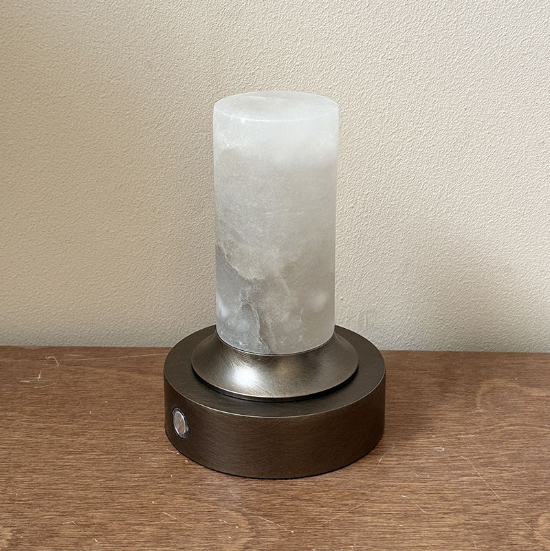 Solai Alabaster Table Lamp (Built-in Battery)