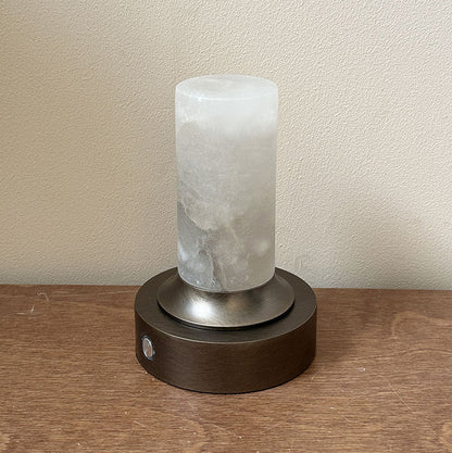 Solai Alabaster Table Lamp (Built-in Battery)