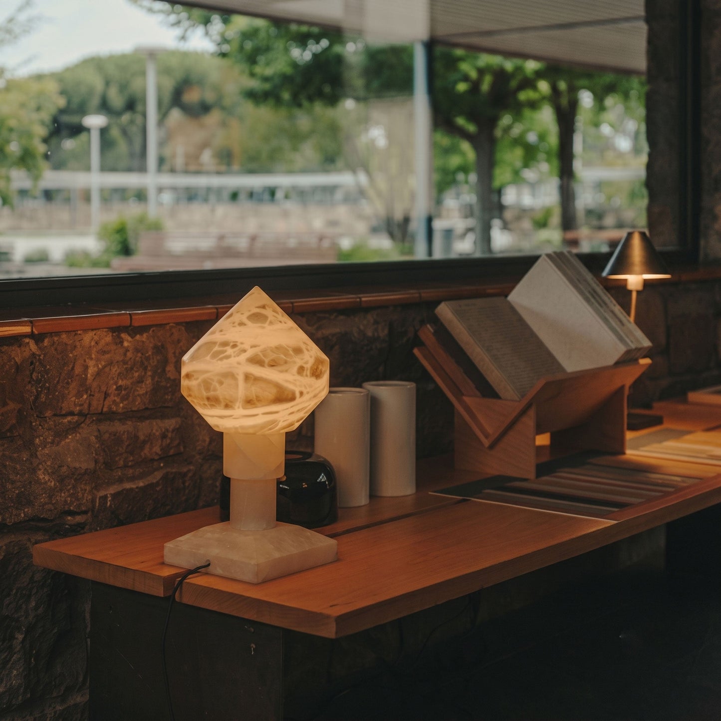 Fairholm Alabaster Table Lamp