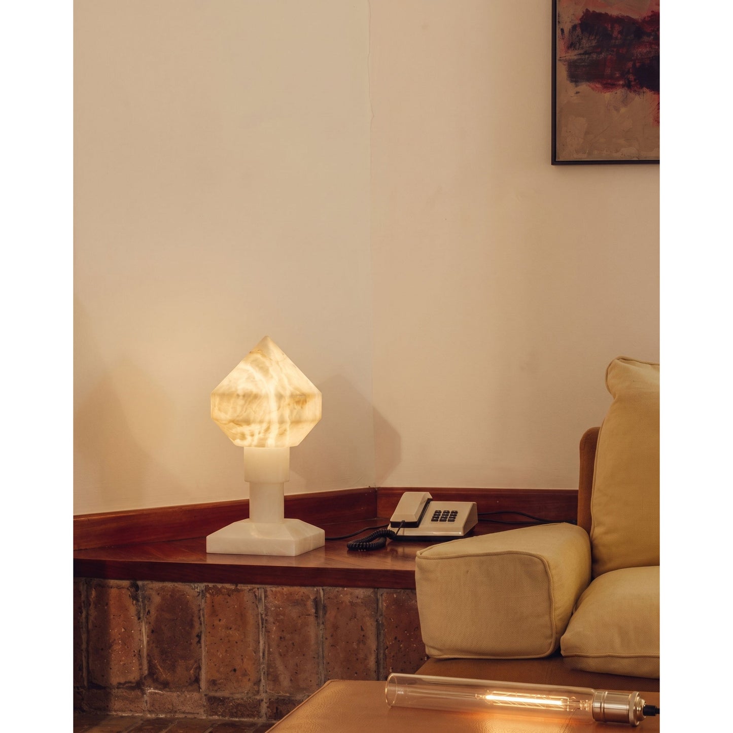 Fairholm Alabaster Table Lamp