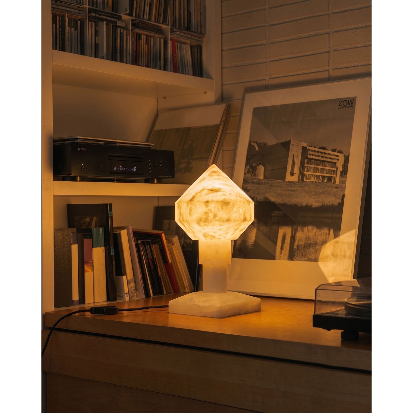 Fairholm Alabaster Table Lamp