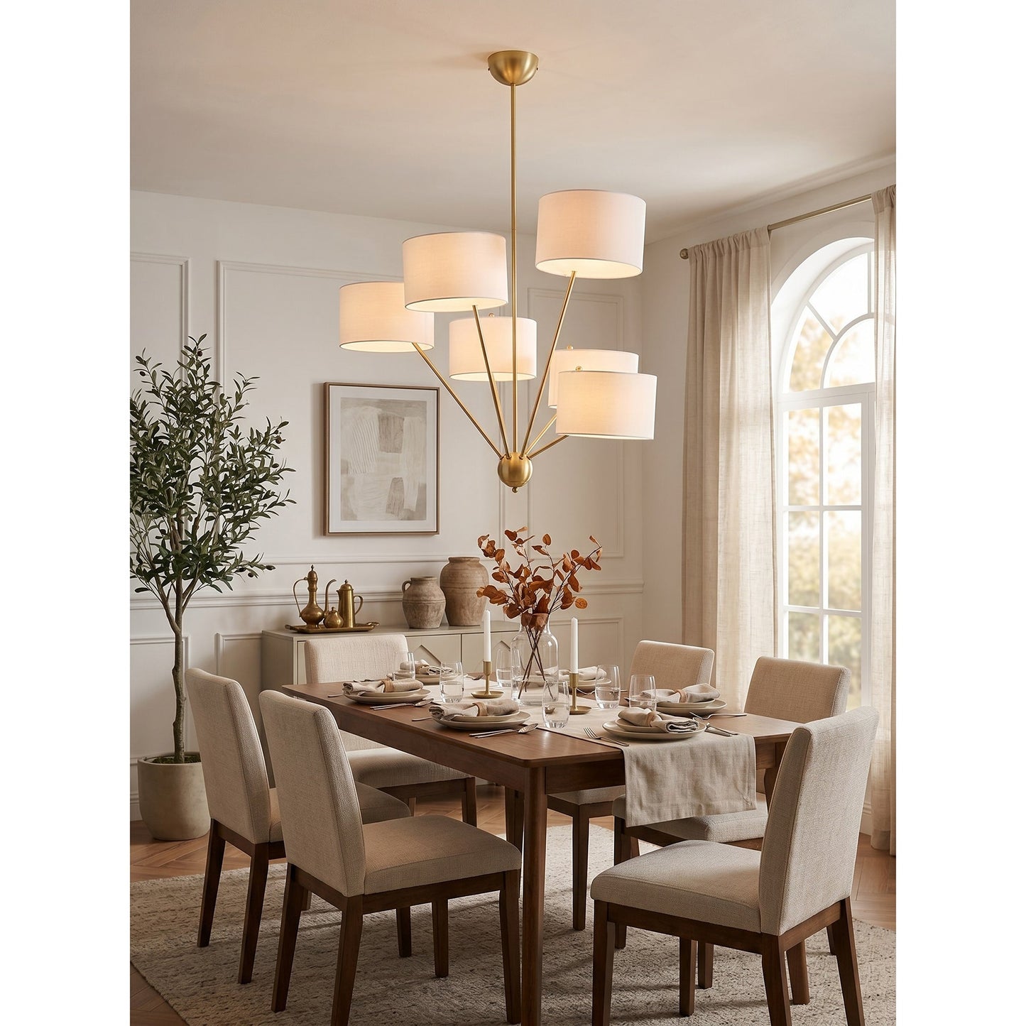 Mantis Fabric Chandelier