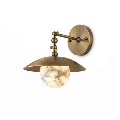Marie Petite Alabaster Wall Sconce