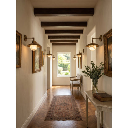 Marie Petite Alabaster Wall Sconce