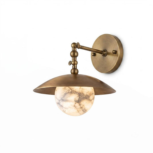 Marie Petite Alabaster Wall Sconce
