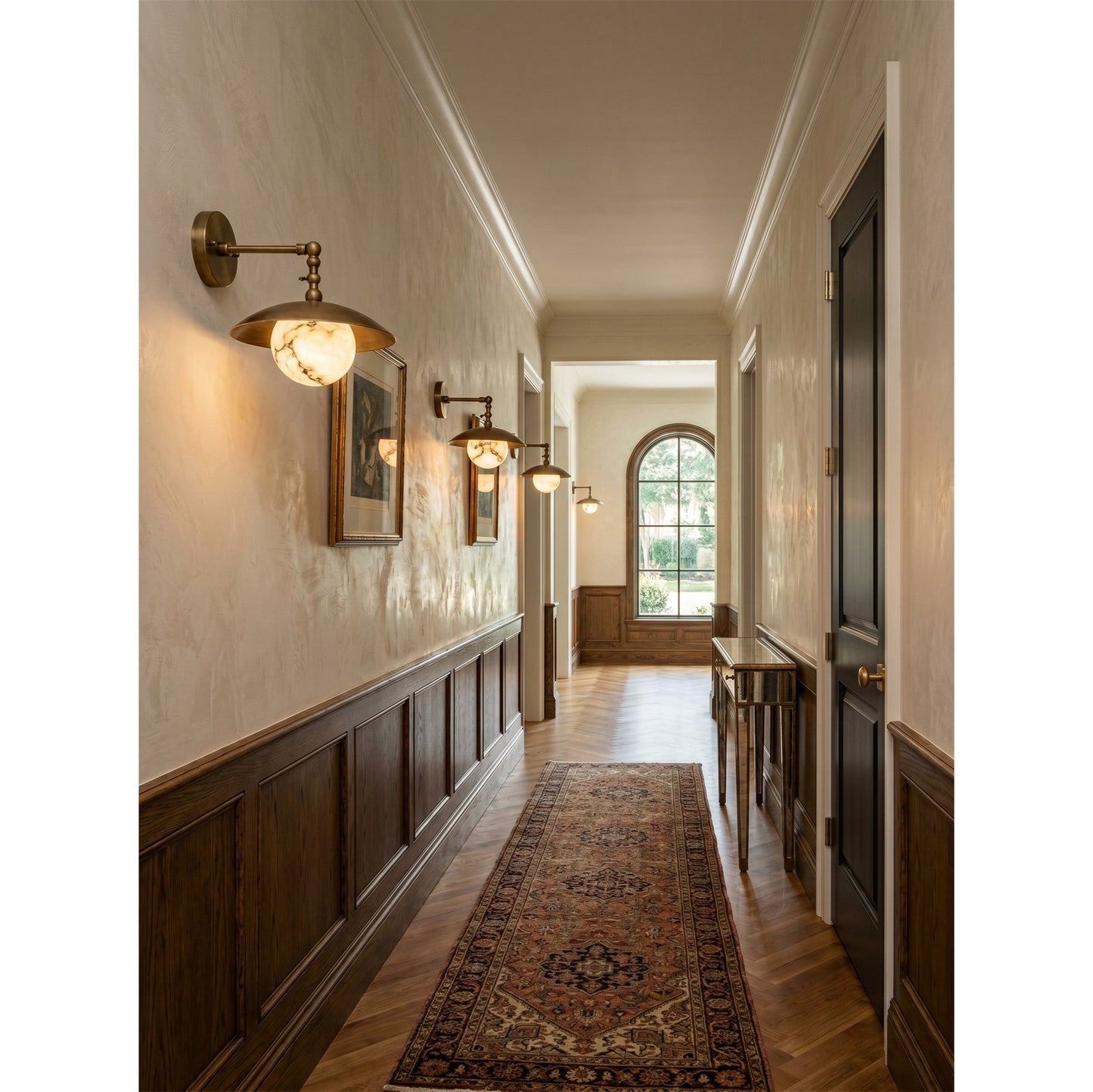 Marie Petite Alabaster Wall Sconce