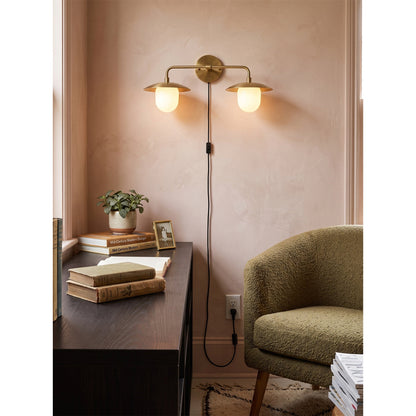 Marie Petite Plug-in Wall Sconce