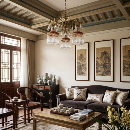Marquise Crystal Chandelier