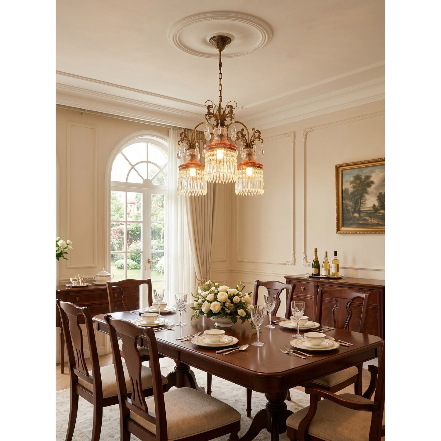 Marquise Crystal Chandelier