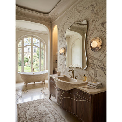 Islune Marble Onyx Wall Sconce