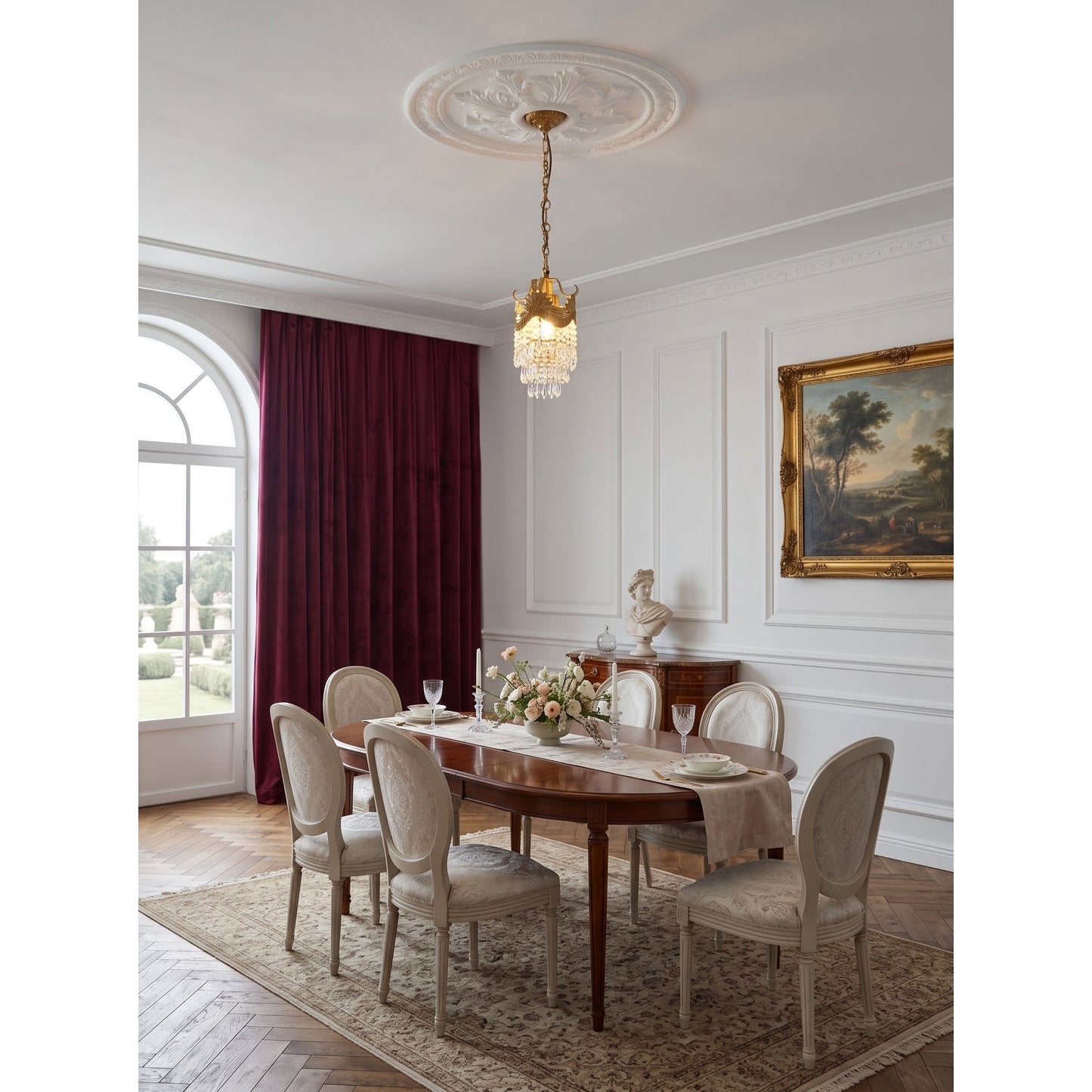 Sabia Crystal Pendant Lamp