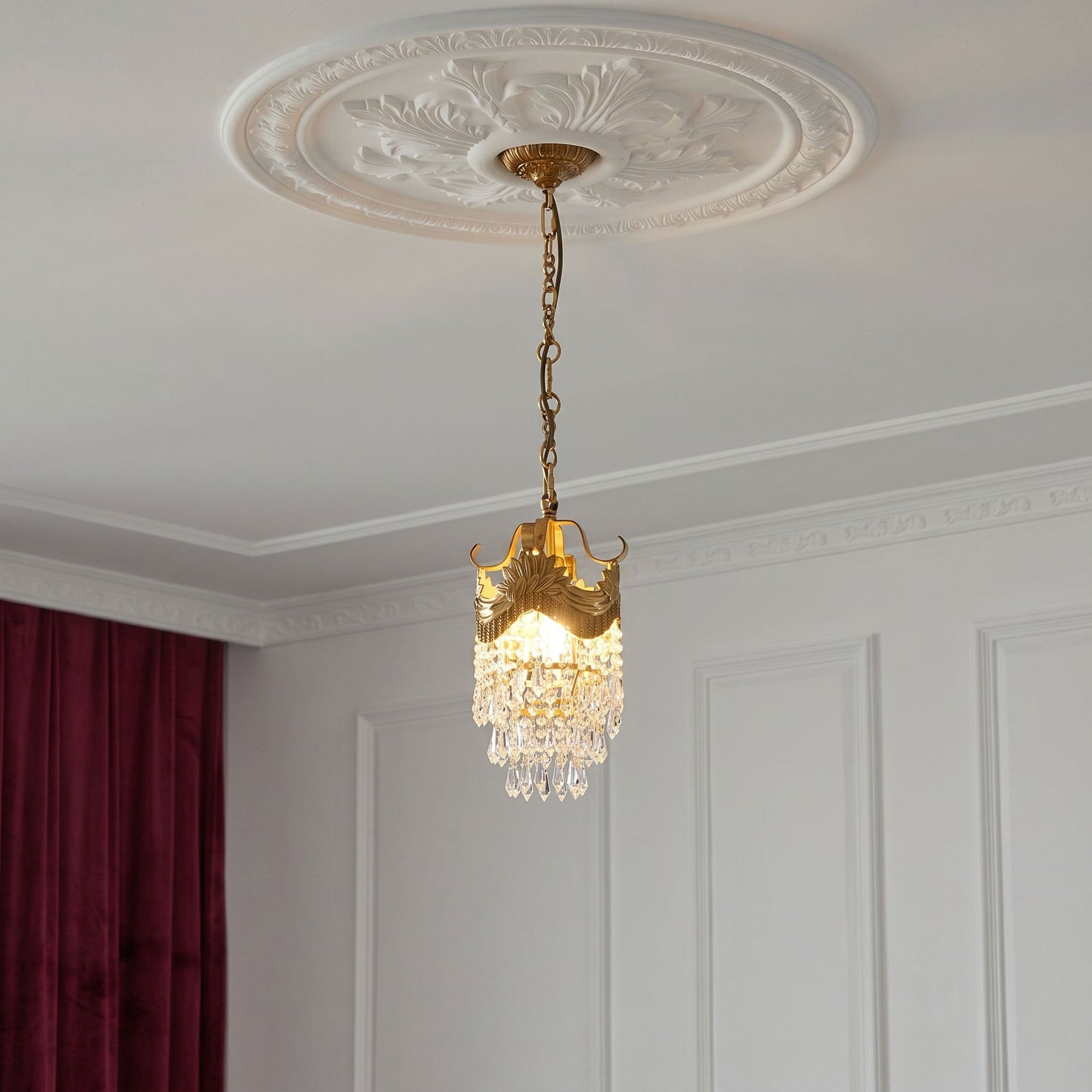 Sabia Crystal Pendant Lamp