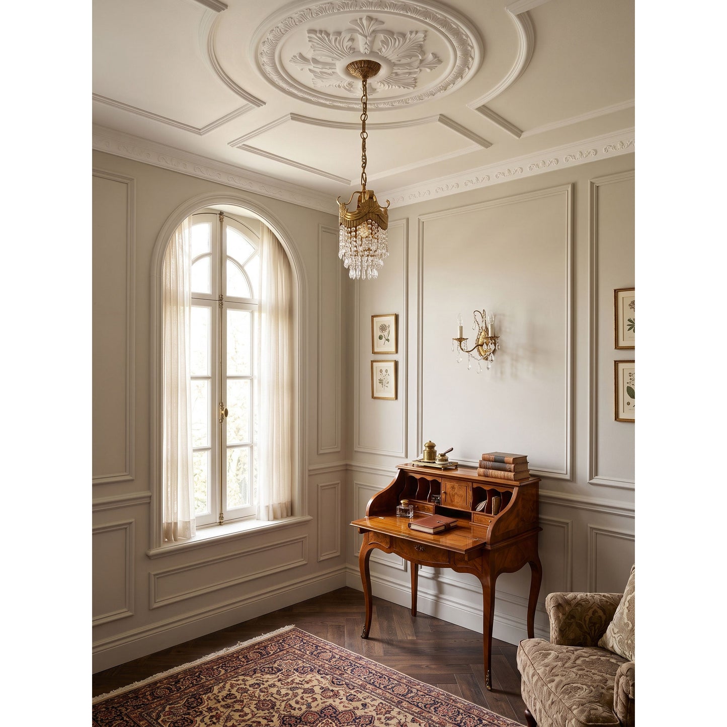 Sabia Crystal Pendant Lamp