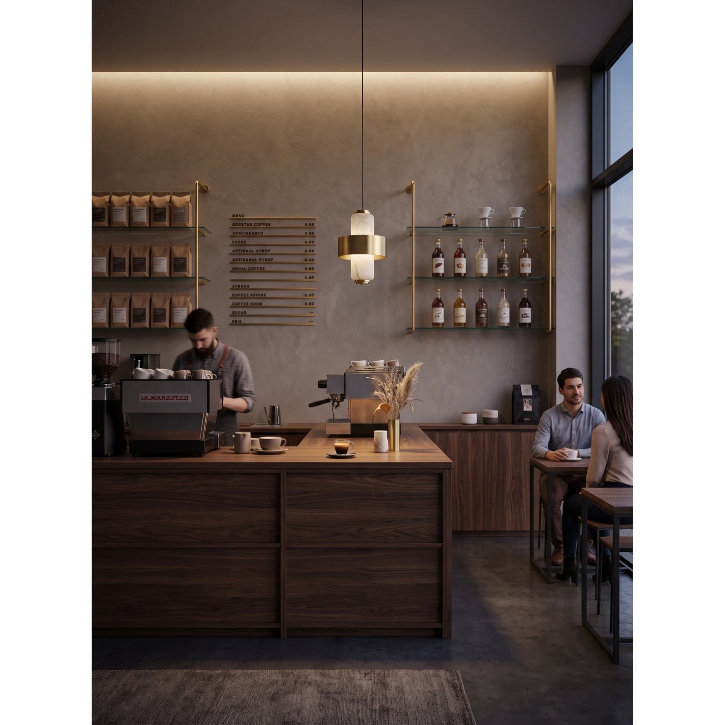 Jovine Alabaster Pendant Lamp