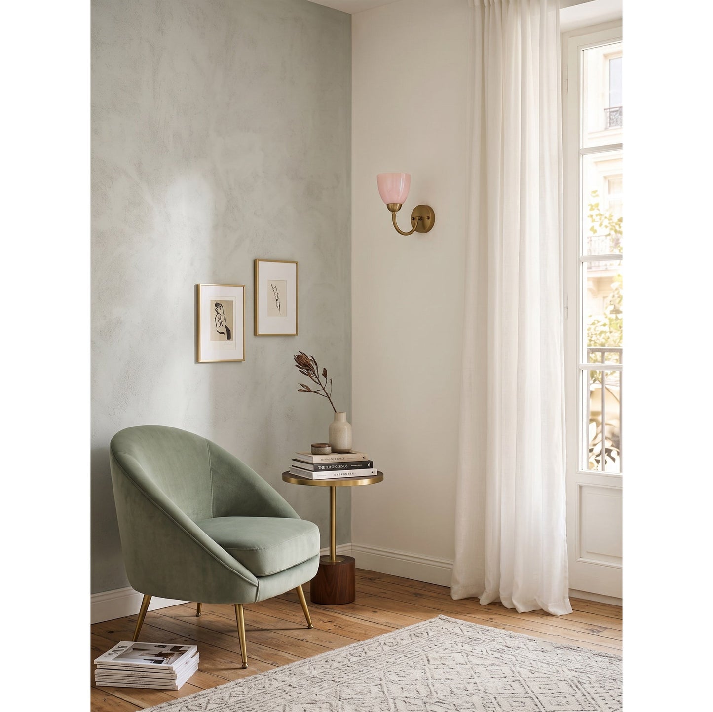 Esmine Velin Wall Sconce