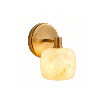 Halance Alabaster Wall Sconce
