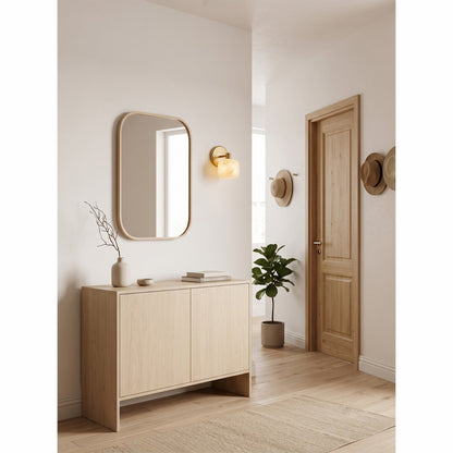 Halance Alabaster Wall Sconce