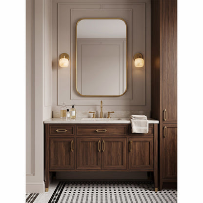 Halance Alabaster Wall Sconce