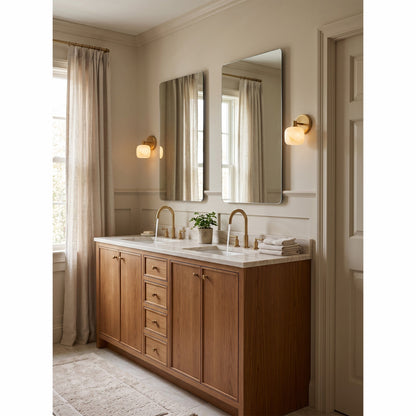 Halance Alabaster Wall Sconce