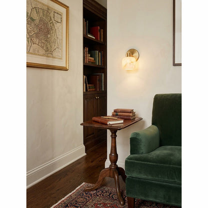 Halance Alabaster Wall Sconce