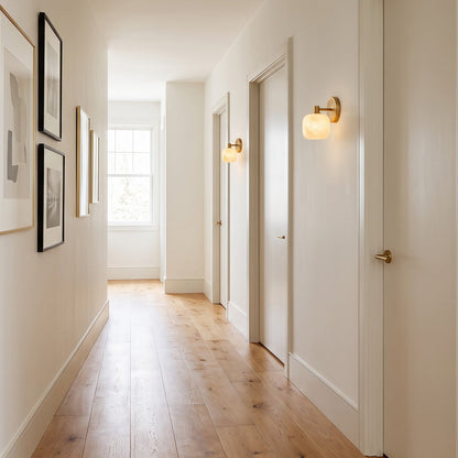 Halance Alabaster Wall Sconce