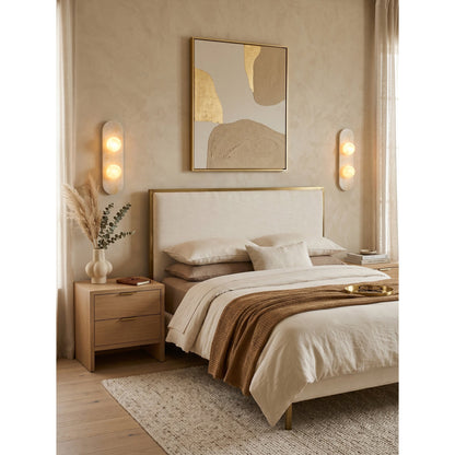 Modulo Alabaster Wall Sconce