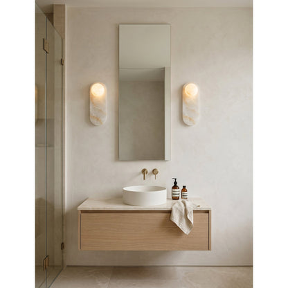 Modulo Alabaster Wall Sconce