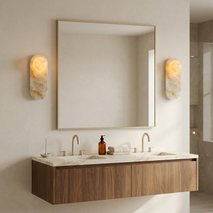 Modulo Alabaster Wall Sconce